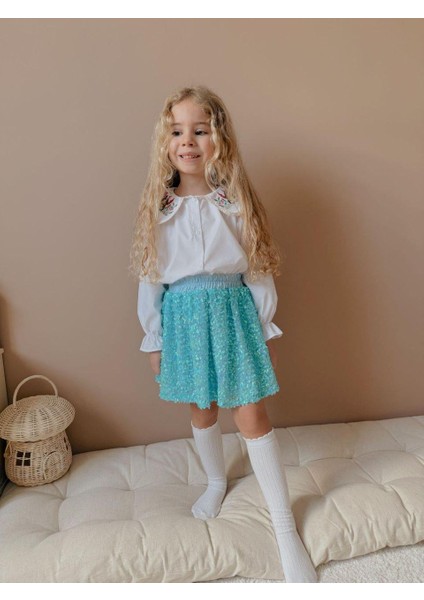 Gömlekli Pullu Etekli Takım