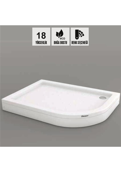 Marissa Asimetrik Duş Teknesi, Panelli fiyatları