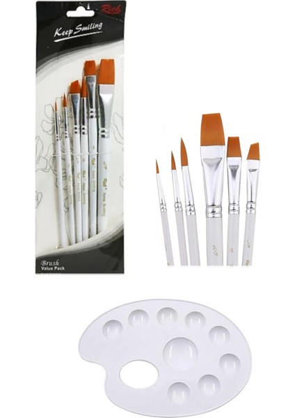 Rich Mastermix Akrilik Boya 60 cc Süper Set 30 +Boya Sanat Seti Fırça fırsatları