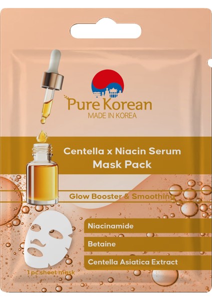 Centella & Niacin Serum Mask