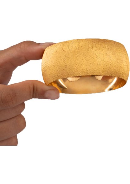 40 Gram (Gr) 40MM Simli Model Mega Bilezik 22 Ayar Yatırımlık Işçiliksiz modelleri