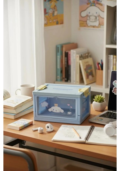 Sanrio Lisanslı Cinnamoroll Mini Bavul Saklama Kutusu