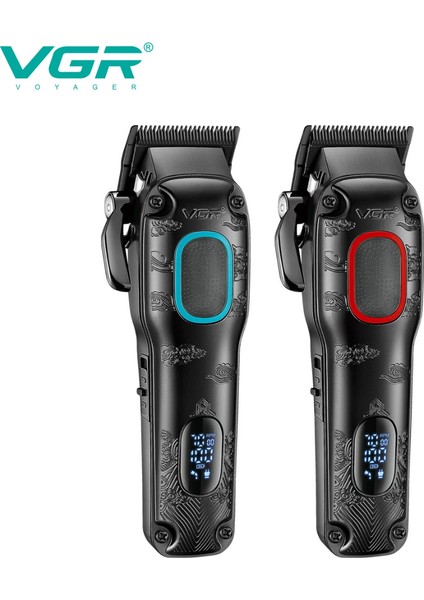 V-016 Bldc Motor 7000RPM Berber Erkekler Için Şarj Edilebilir Profesyonel Saç Kesme Makinesi modelleri