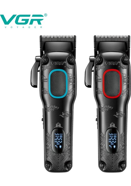V-016 Bldc Motor 7000RPM Berber Erkekler Için Şarj Edilebilir Profesyonel Saç Kesme Makinesi fırsatları