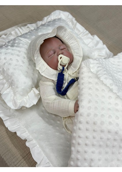 Alt Açma Seti Fırfırlı 3 Parça (Ekru) fırsatları