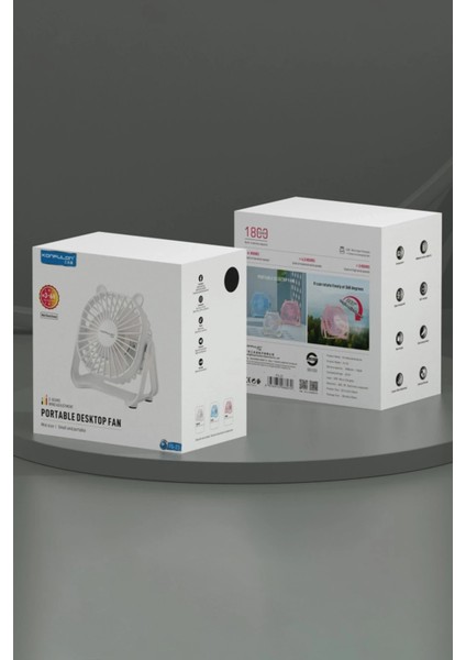 Mtxdpn Konfulon FS23 Masaüstü Soğutma Fanı - Beyaz fiyatları