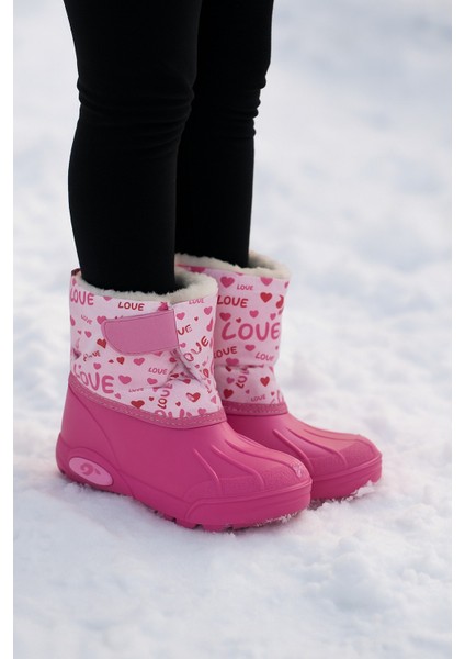 Kışlık Kız Erkek Çocuk Içi Sıcak Astarlı Kar Bot Çizme modelleri