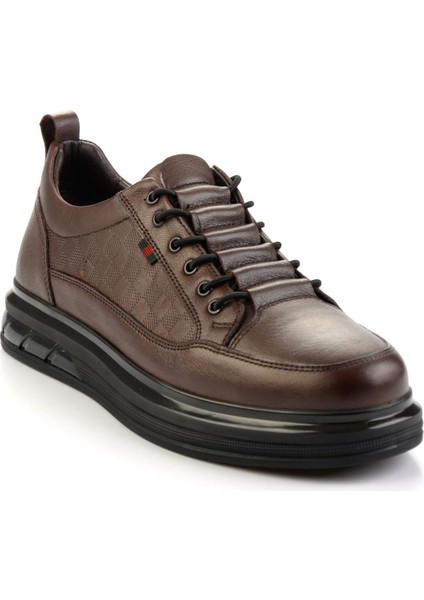 Kahve Hakiki Deri Erkek Casual Ayakkabı E01398400403 fiyatları