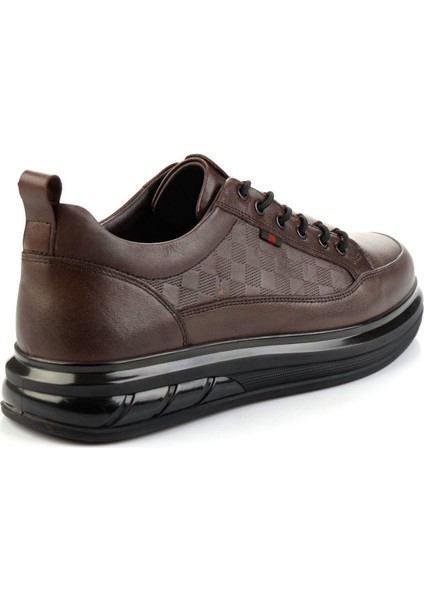 Kahve Hakiki Deri Erkek Casual Ayakkabı E01398400403 modelleri