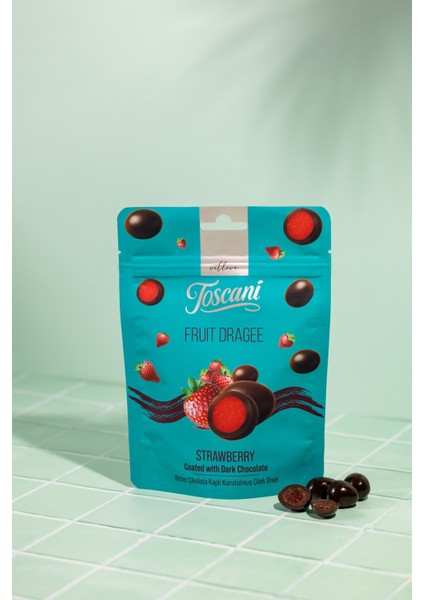 Bitter Çikolata Kaplı Çilek Draje fırsatları