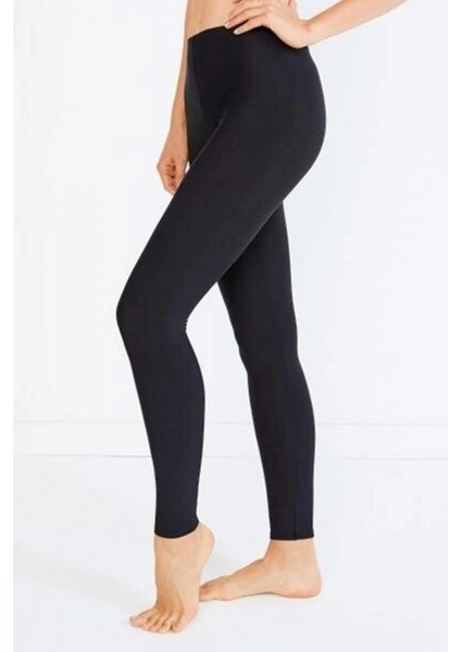 Kota Kadın Kışlık Termal Sıcak Tutan Tayt ve Fanila Takım 2'li Set Siyah modelleri