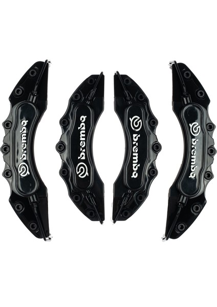 Toyota Modifiyecim Siyah Brembo 4'lü Kaliper Seti Kabartmalı