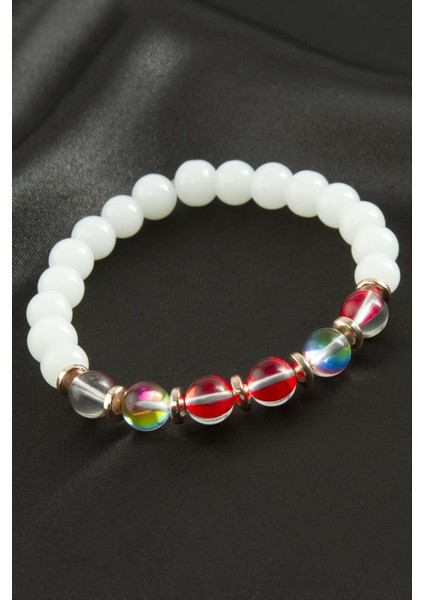 Neon Kuvars Doğaltaş Bileklik