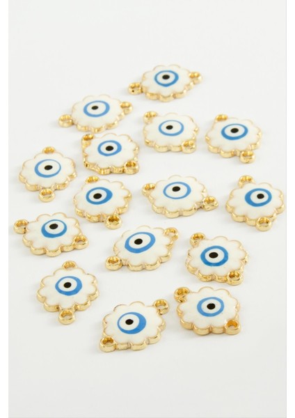 Çiçek Çift Kulplu Mineli Bileklik ve Kolye Ucu Aparatı 1 Adet