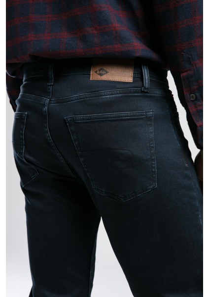 Harry Orta Bel Düz Kesim Düz Paça Erkek Jean Pantolon Abigail Isl Dark modelleri