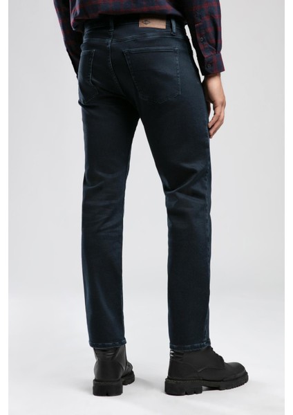 Harry Orta Bel Düz Kesim Düz Paça Erkek Jean Pantolon Abigail Isl Dark indirimleri