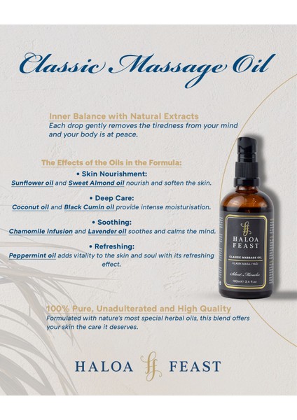 Klasik Masaj Yağı 100 ml -Classic Massage Oil 100 ml 3,4 Fl.oz fiyatları