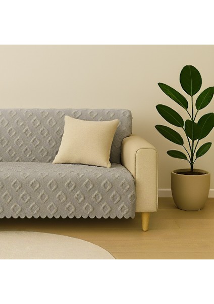 Koltuk Örtüsü 175x215 cm – Kaymaz Şönil Kumaş, Yıkanabilir Çekyat & Kanepe Örtüsü (Bej / Krem / Taş / Gri / Vizon)