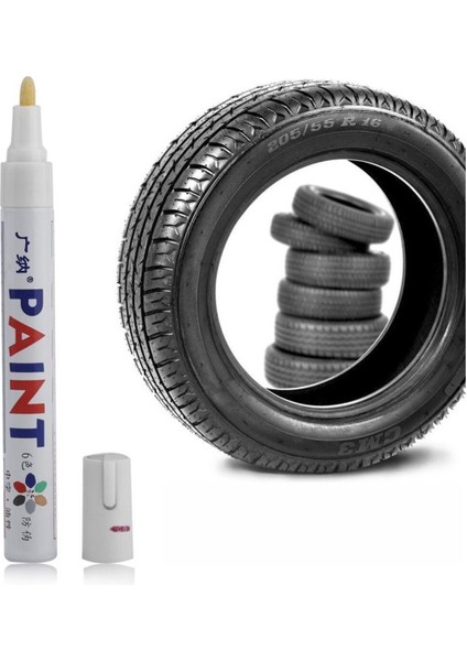 Lastik Yazı Kalemi - Beyaz fiyatları