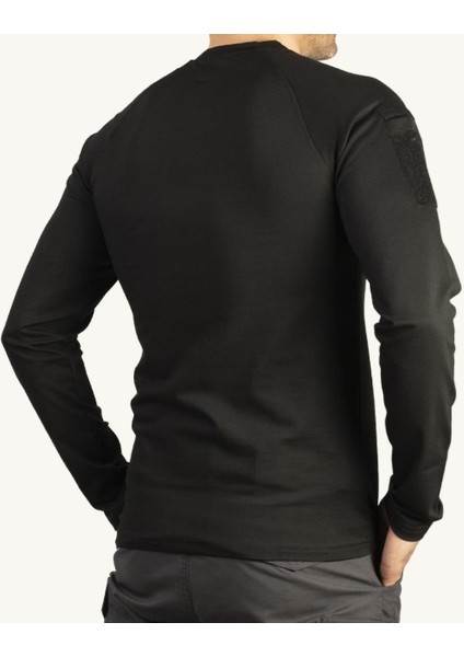 Outdoor Taktik Uzun Kol T-Shirt Siyah fiyatları