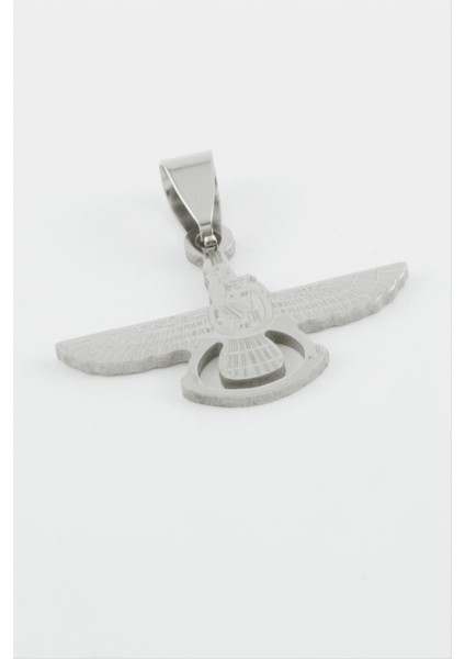 Kuş Çelik Kolye Ucu 3 cm