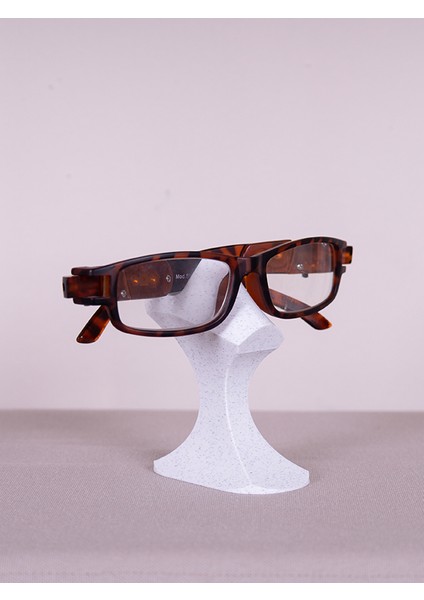 3D Baskı Gözlük Standı Beyaz Gözlük Organizer Masaüstü Dekoratif Aparat Tutucu Askı (Uzun) fiyatları