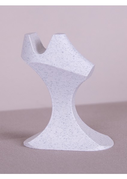 3D Baskı Gözlük Standı Beyaz Gözlük Organizer Masaüstü Dekoratif Aparat Tutucu Askı (Uzun) fırsatları