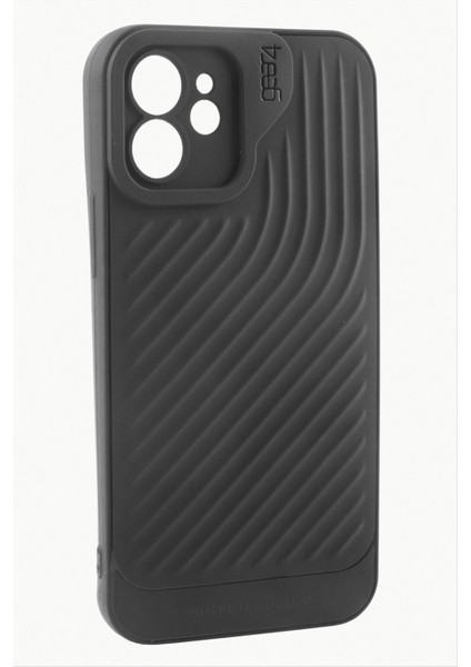 iPhone 12 6.1 Çizgili Lüx Gear Silikon Kılıf