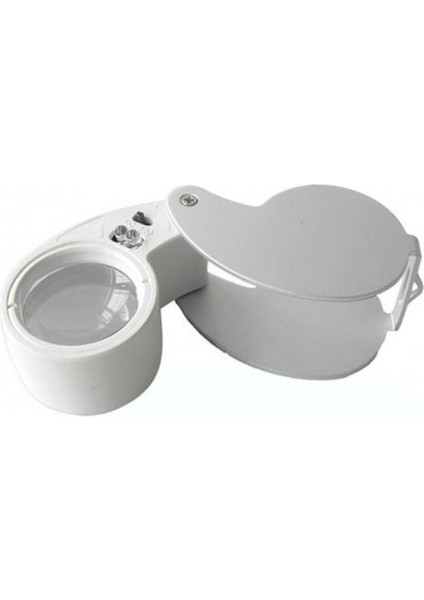 Mini 40X25MM Takı Büyüteç Cep Büyüteç Teftiş Elmas Pullar Madeni Kontrol Lup MG21011 fırsatları