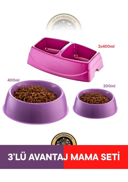 3'lü Avantaj Mama Kabı Seti