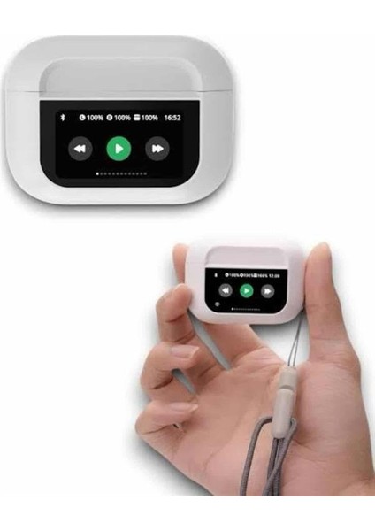 Dokunmatik Ekranlı Bluetooth Kulaklık Tws Ios Android Tüm Telefonlara Uyumlu Kul - MCT9648-8942