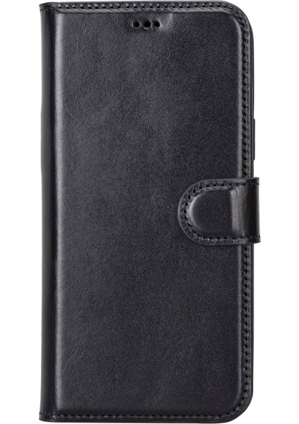 Apple iPhone 14 Plus Uyumlu Deri Cüzdanlı Kılıf Mwwn Rst1 Siyah indirimleri