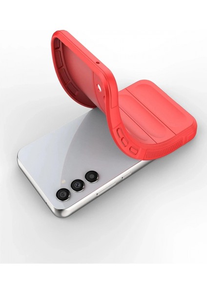 Samsung Galaxy A05S Kılıf Optimum Silikon - Kırmızı (K95) indirimleri