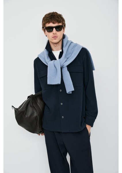 Ador Erkek Gömlek Lacivert (112010670)