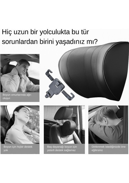 Ayarlanabilir Ergonomik Boyun ve Baş Desteği Yastık / Konforlu Sürüş, Maksimum Destek, Universal indirimleri
