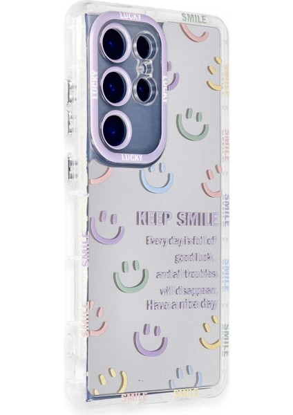 Samsung Galaxy S23 Ultra Kılıf Reflexion Desenli Kapak - Desen 2 (K95)