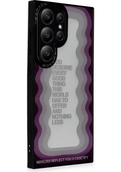 Samsung Galaxy S23 Ultra Kılıf Mirror Desenli Kapak - Mirror - 5 (K95)