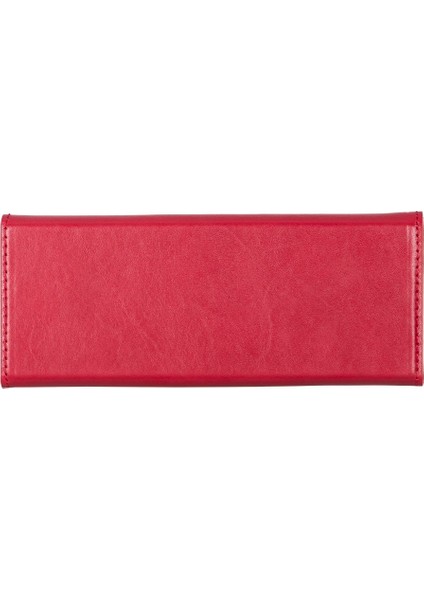 Smart Glass Deri Gözlük Kılıfı V4 Kırmızı indirimleri