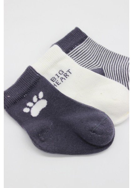 3lü Penye Soket Çorap 10110 Antrasit fırsatları