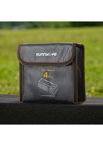 Sunnylıfe M4P-DC011 Djı Mavic 4 Pro Pil Güvenlik Çantası 3 Pil Için Patlamaya Dalı Kese (Yurt Dışından) indirimleri
