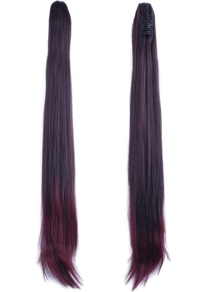 Tokalı Düz At Kuyruğu / Koyu Kızıl fiyatları