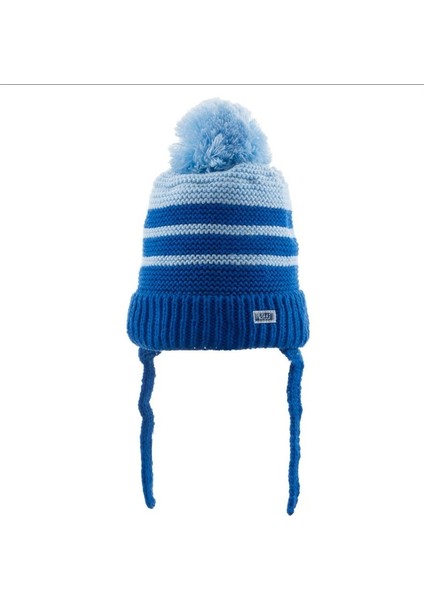 Bebe Erkek Kulaklı Bere (0-18 Ay) K23110-04 Mavi