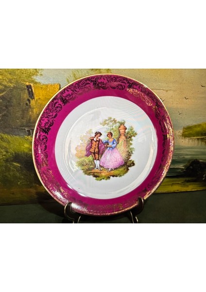 Limoges Porselen Tabak 22 cm Çapında fırsatları