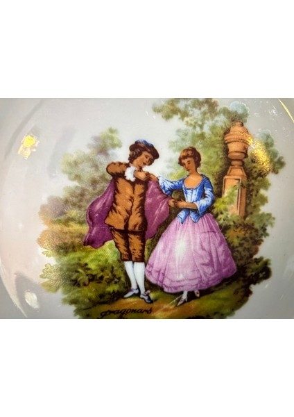 Limoges Porselen Tabak 22 cm Çapında indirimleri