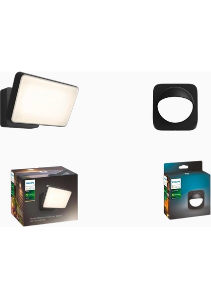 Hue Akıllı Dış Mekan Hareket Sensörü 15W Floodlight Set