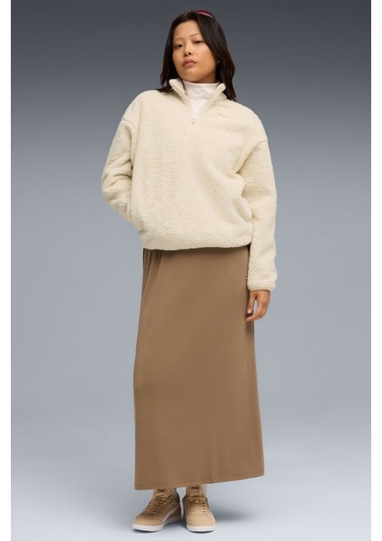 Ess Elevated Half-Zip Kadın Sweatshirt modelleri