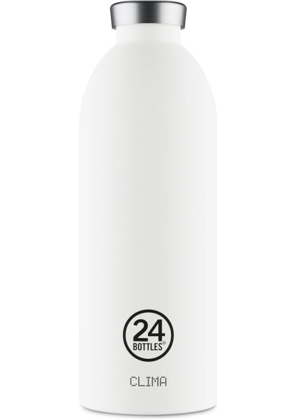 Clima Bottle Ice White Paslanmaz Çelik Termos 850 ml