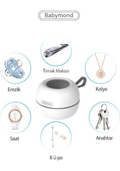 Cleanaura Ultraviyole Şarj Edilebilir Temizlik Cihazı - Mikrobiyoloji Onaylı fiyatları