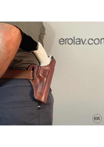 Erolav Browning Hp, Yavuz 14 ve Zig 14 Uyumlu Taba Deri Tam Kelebek Silah Kılıfı fırsatları