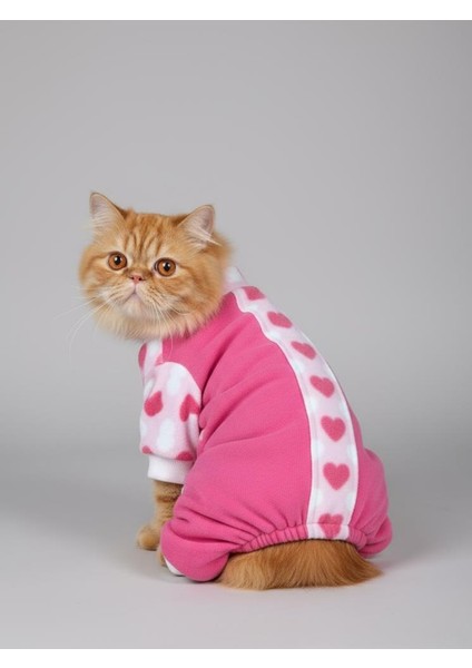 Pinky Love Polar Kedi Tulumu Pijama fırsatları